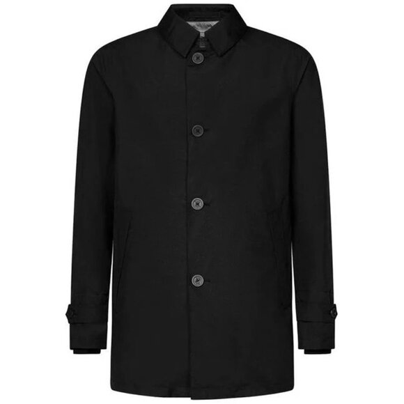 NEW $950 Herno Laminar Pac Lite Jacket! e 56 XL Black Gore Tex Lightweight Shell